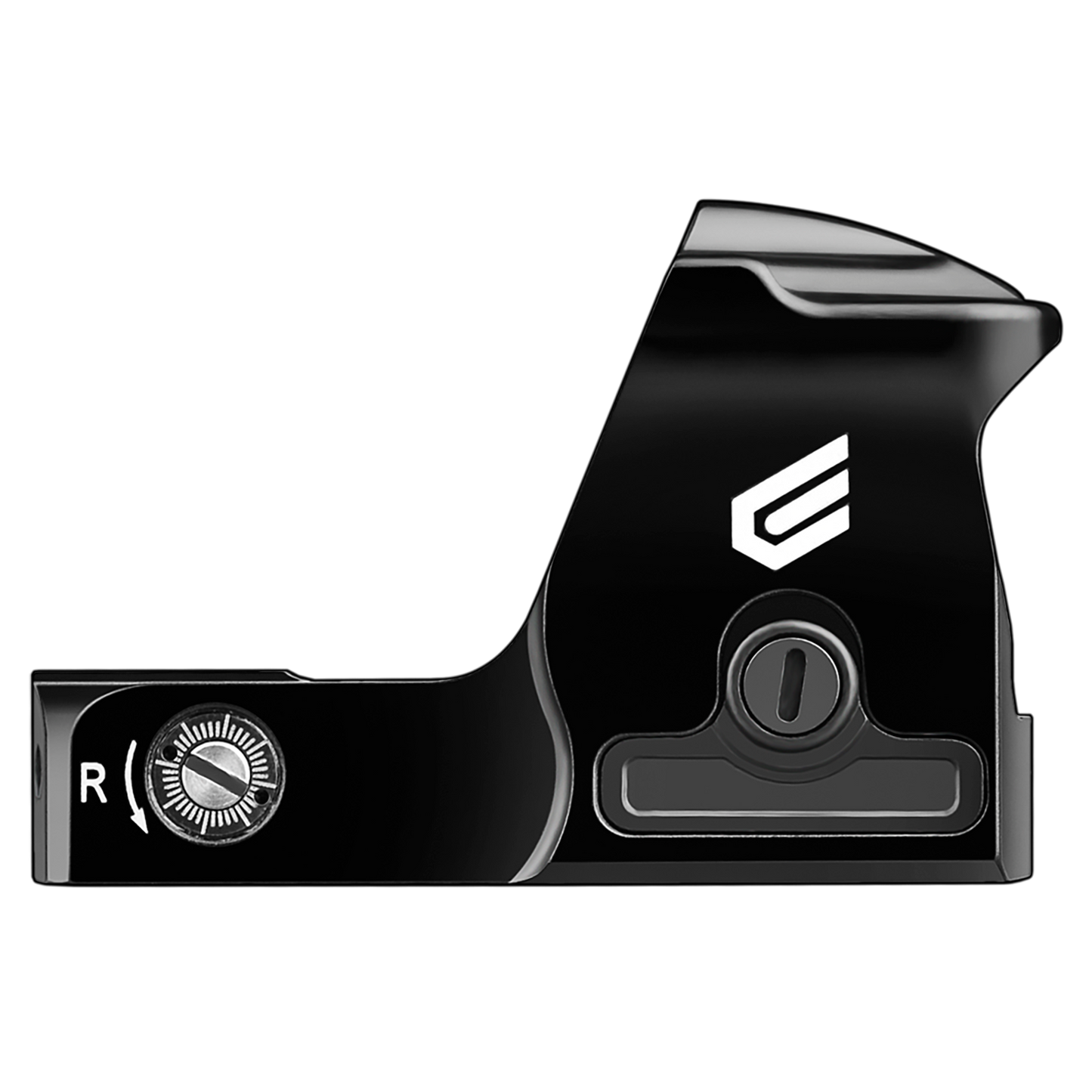a black and white picture of a golf club
