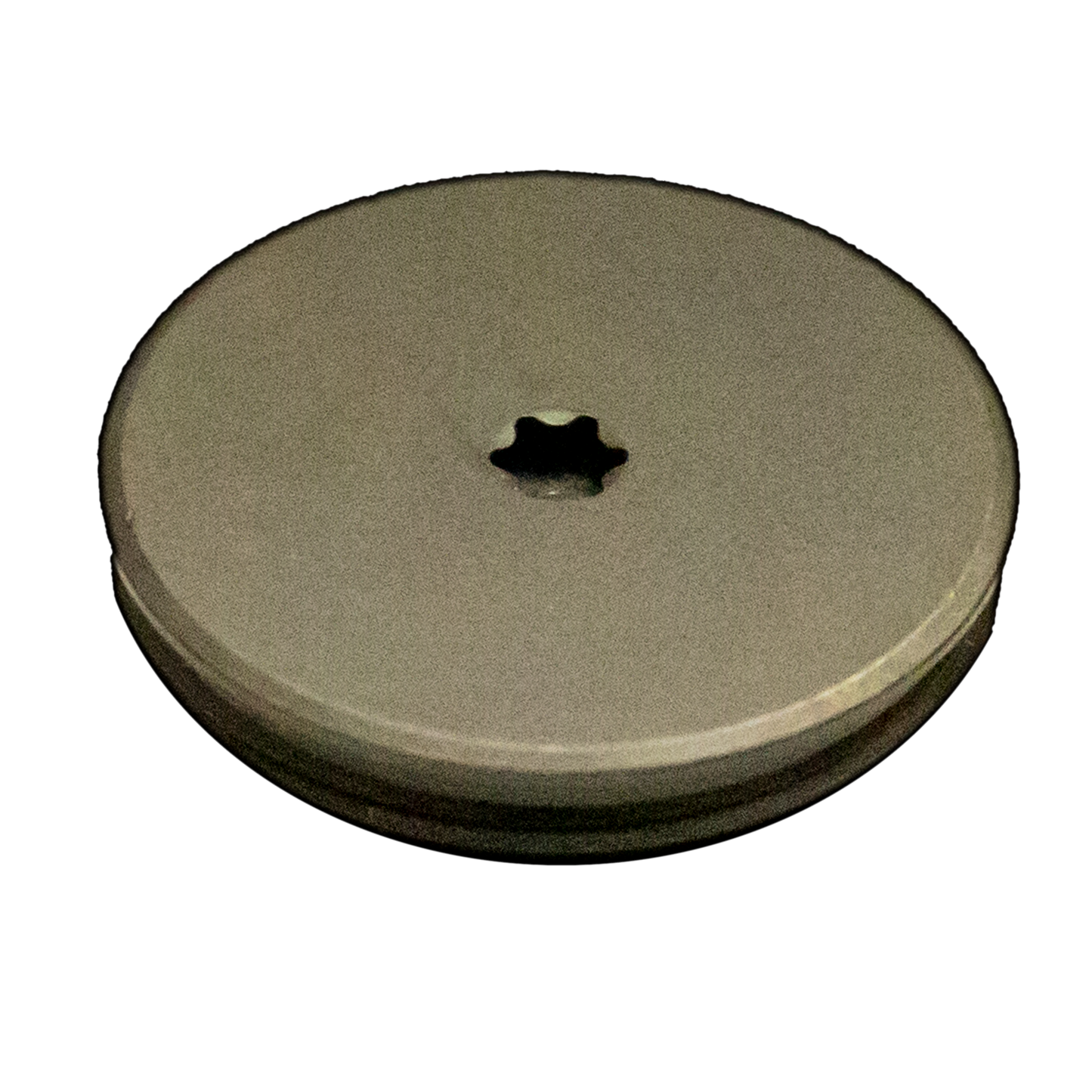 a round object with a hole in the middle of it
