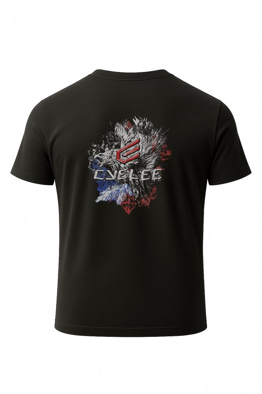 Cyelee Optics Eagle Black Short Sleeve T-Shirts