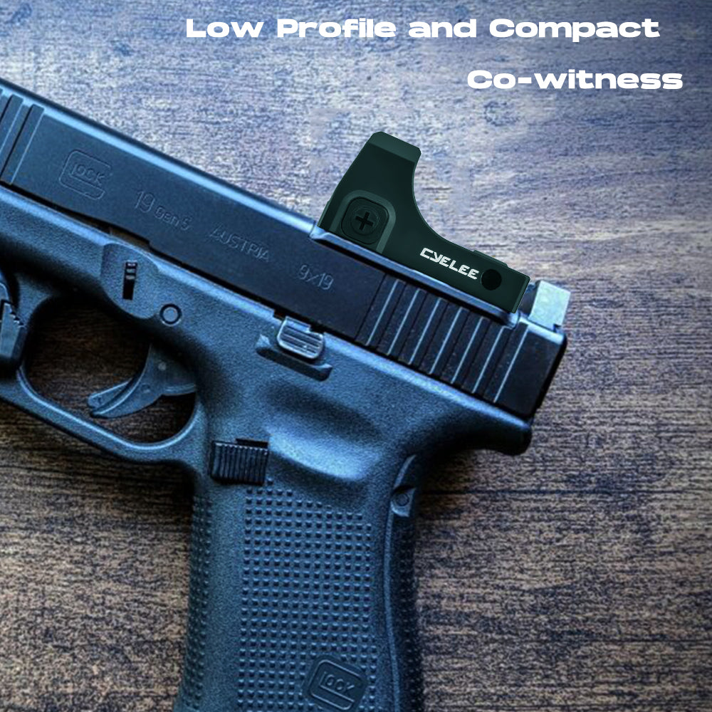 low profile shake awake red dot