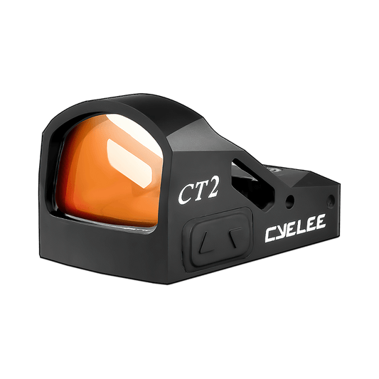 a close up of a red dot on a black background