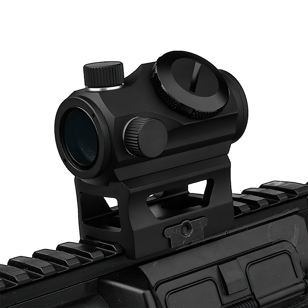 Cyelee 3MOA T3 Rifle Red Dot With Co-witness Riser Mount and MOTAC(Shake Awake) - Cyelee Optics Red Dot Reflex Sight Shake Awake Optic Rugged Pistol