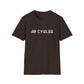 Cyclee Hydra Soft-Blend T-Shirt — Minimalist Cycling Logo Tee
