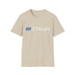 CYELEE TRUST THE DOT SKULL LOGO- Minimalist Soft Style T‑Shirt
