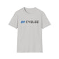 Cyelee Skull Trust the Dot Logo Unisex Softstyle Tee