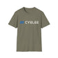 CYELEE TRUST THE DOT SKULL LOGO- Minimalist Soft Style T‑Shirt