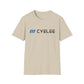 Cyelee Skull Trust the Dot Logo Unisex Softstyle Tee