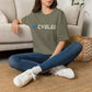 CYELEE TRUST THE DOT SKULL LOGO- Minimalist Soft Style T‑Shirt