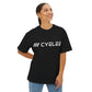 Cyelle Logo Boxy Tee — Minimal Tech Graphic T-Shirt