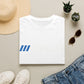 CYELEE TRUST THE DOT SKULL LOGO- Minimalist Soft Style T‑Shirt