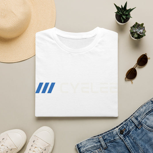 CYELEE TRUST THE DOT SKULL LOGO- Minimalist Soft Style T‑Shirt