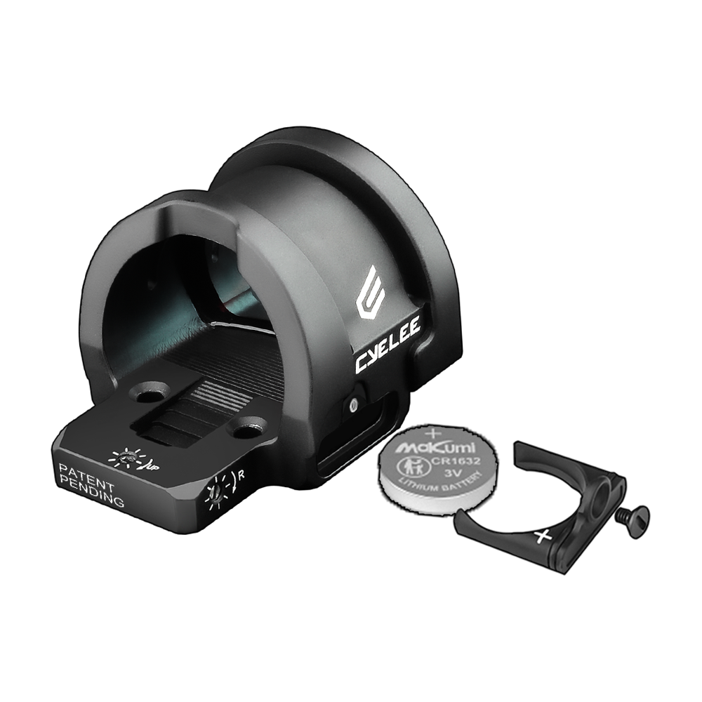 Cylee Cyelee Bull PRO DROP PROOF Large Lens Competition & Duty Red Dot Refle ...