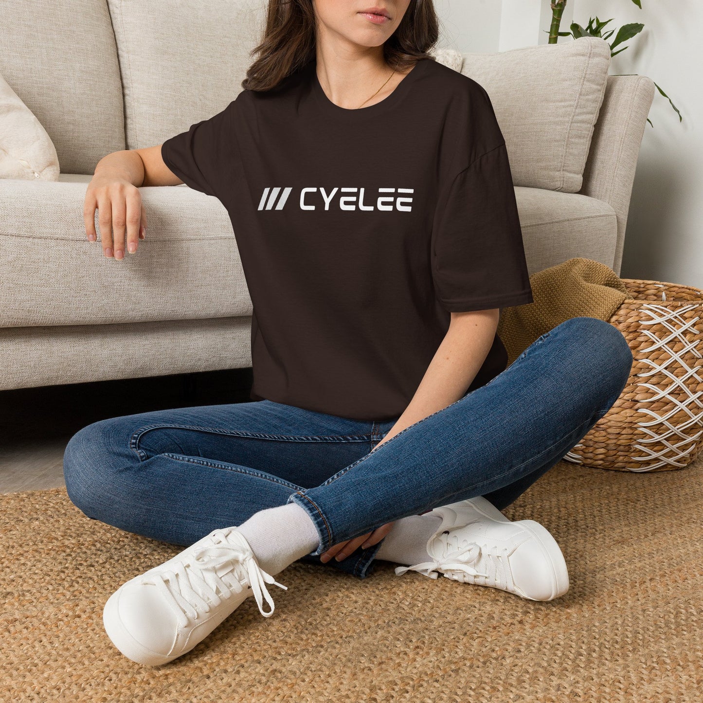 Cyclee Hydra Soft-Blend T-Shirt — Minimalist Cycling Logo Tee