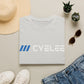 CYELEE TRUST THE DOT SKULL LOGO- Minimalist Soft Style T‑Shirt