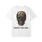 Trust The Dot Skull T-Shirt — Garment-Dyed Graphic Tee for Everyday Wear