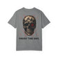 Trust The Dot Skull T-Shirt — Garment-Dyed Graphic Tee for Everyday Wear