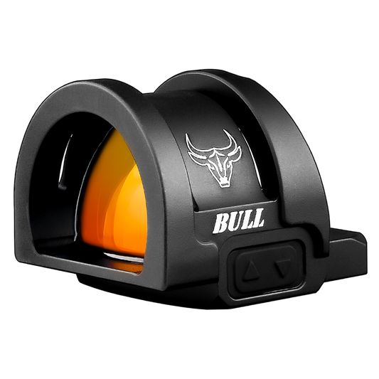 Cyelee Bull PRO Large Lens Competition & Duty Red Dot Reflex Sight, 3MOA for RMR Footprint
