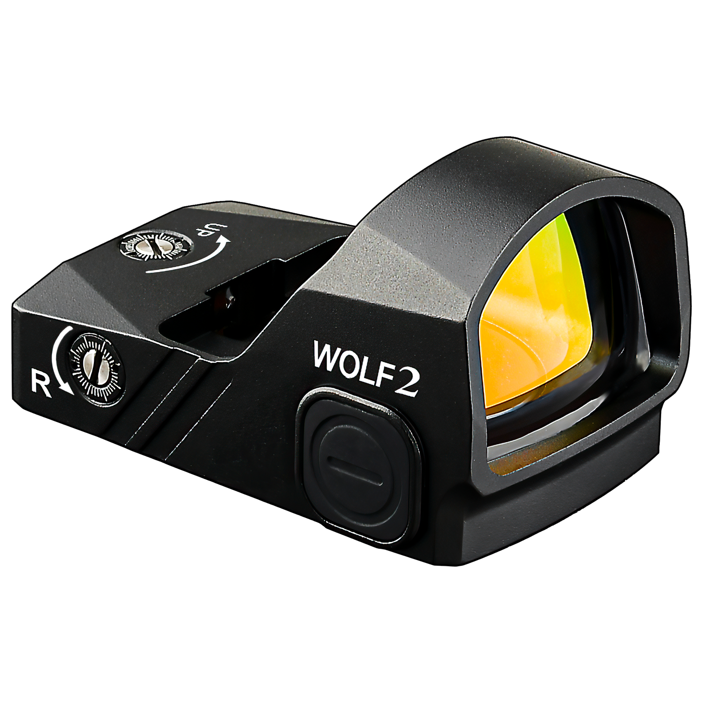 Cyelee WOLF2 STIG-RS (Astigmatism Relief) RED Circle Dot Sight, for RMR Footprint, 3MOA Dot and 64MOA Ring Reticle