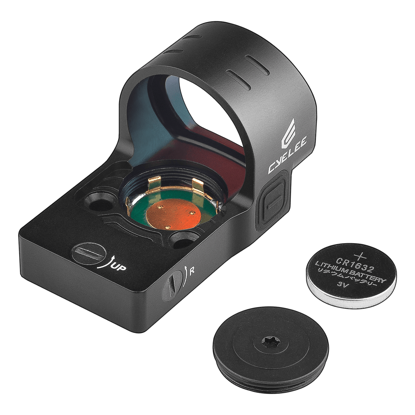 Cyelee Chameleon SRS8 w/ STIG-RS, Red 8 MOA Dot, For RMR/407C/507C Footprint