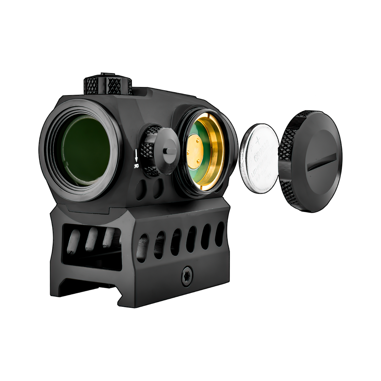 Cyelee T10 X PRO Multi-Reticle Rifle Red Dot W/ Co-witness