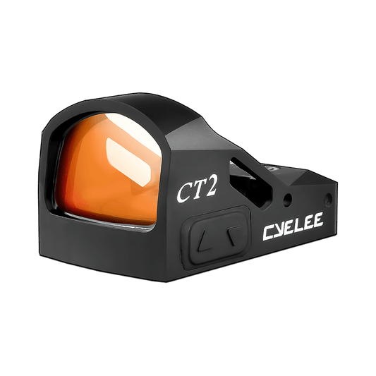 Cyelee CT2 Micro Shake Awake Pistol Red Dot Sights ( for RMR Cut Pistol ) 3 MOA - Cyelee Optics Red Dot Reflex Sight Shake Awake Optic Rugged Pistol