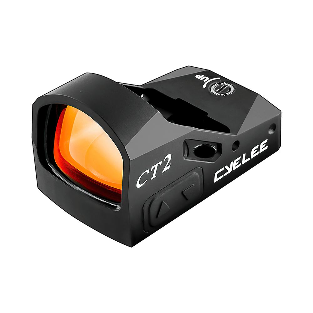 Cyelee CT2 Micro Shake Awake Pistol Red Dot Sights ( for RMR Cut Pistol ) 3 MOA - Cyelee Optics Red Dot Reflex Sight Shake Awake Optic Rugged Pistol