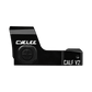 a close up of a camera on a black background
