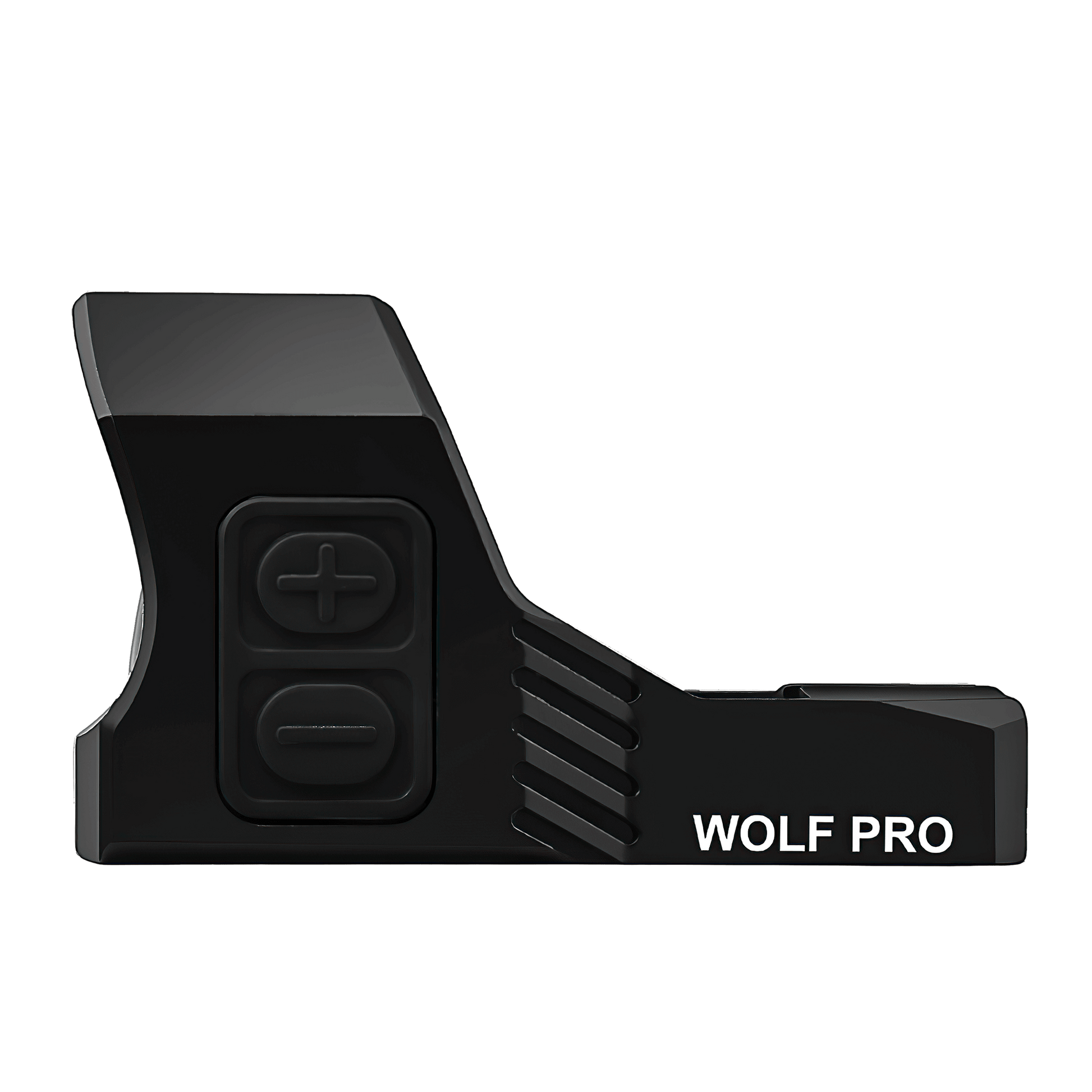 a black object with the word wolf pro written on it