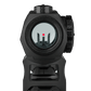 Cyelee T10 Shake Awake Rifle Red Dot With Co-witness Riser Mount and MOTAC - Cyelee Optics Red Dot Reflex Sight Shake Awake Optic Rugged Pistol