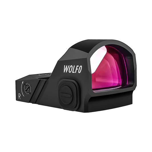 WOLF0 3MOA Shake Awake Micro Pistol Red Dot Sight (RMR Cut) - Cyelee Optics Red Dot Reflex Sight Shake Awake Optic Rugged Pistol