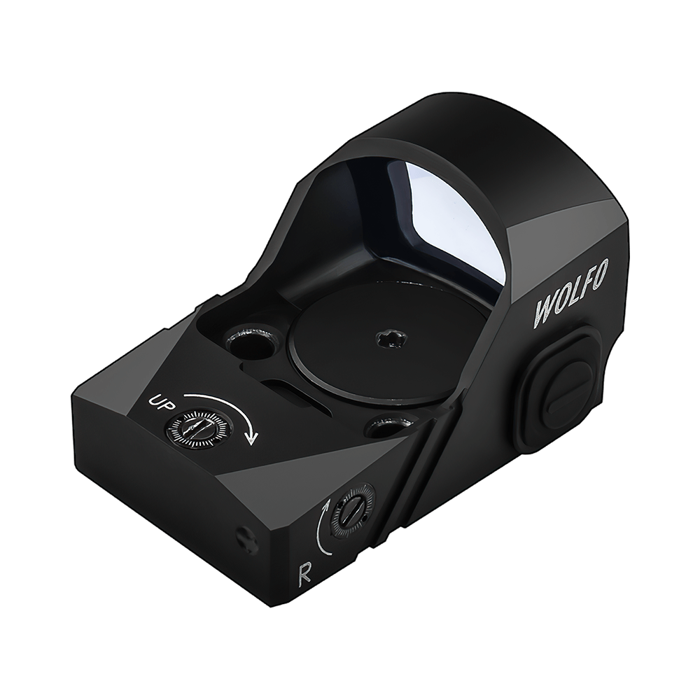 WOLF0 3MOA Shake Awake Micro Pistol Red Dot Sight (RMR Cut) - Cyelee Optics Red Dot Reflex Sight Shake Awake Optic Rugged Pistol